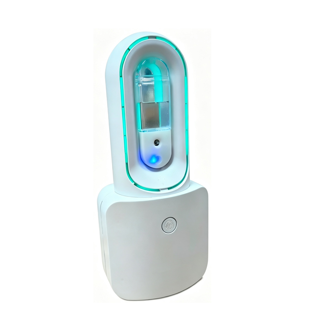 1600mAh Touch Bladeless Fan & Humidifier with 6-Color Warm Light