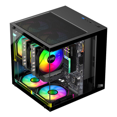 MATX/ITX PC Case Supports Graphics Cards Up To 320mm CPU Coolers Up To 165mm 1 HDD 2 SSDs 3 X 12CM Fans For Money