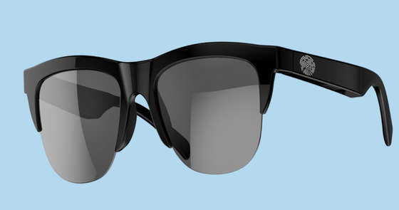 Integrated Wireless Glasses And Headphones Weighing Just 33g With 80mAh Battery For Long Life Equipped With 0916 Speakers
